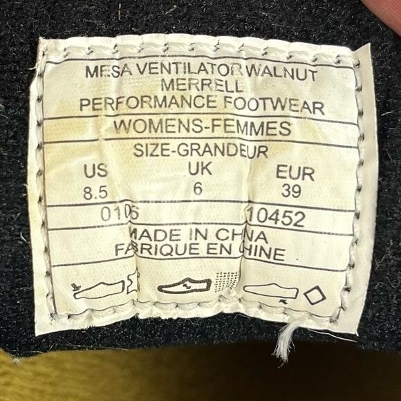 Merrell Mesa Ventilator II Shoes Womens Size 8.5 Hiking Trail Sneakers - Picture 11 of 11